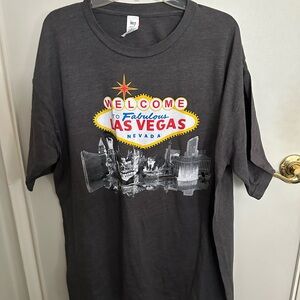 Men’s Gray Las Vegas Graphic T-Shirt
